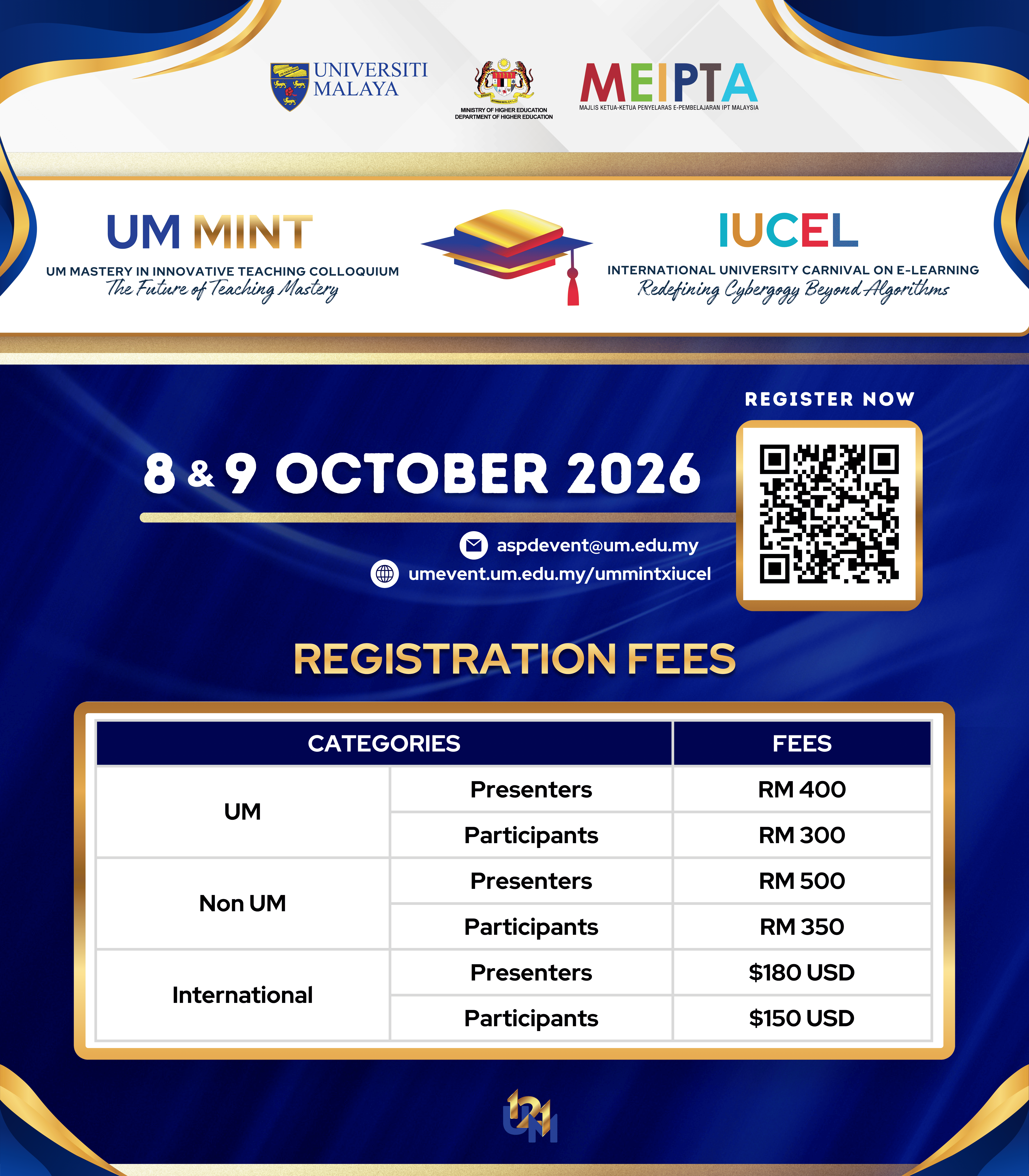 IUCEL Registration Fees